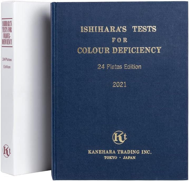 Cosmid Ishihara Test Chart Books for Color Deficiency 24 Plates. - Image 3